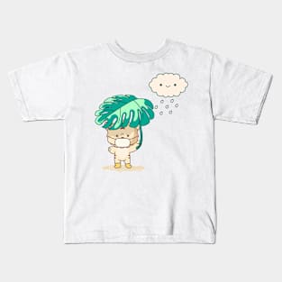 A rainy summer day. Kids T-Shirt